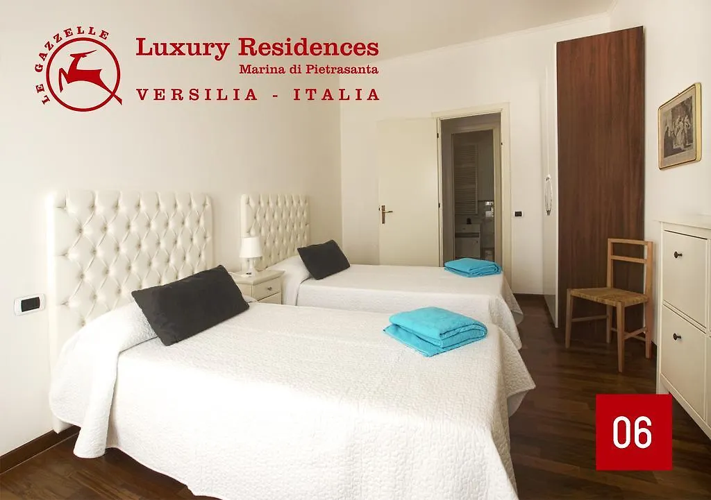 Le Gazzelle Aparthotel Marina di Pietrasanta Italië